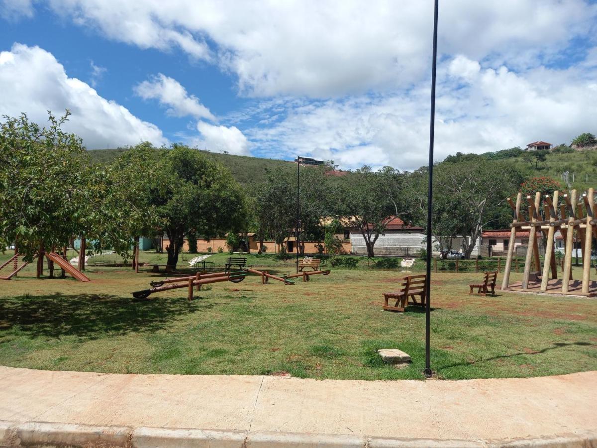 Chales Encantos De Cunha Azul Bagian luar foto